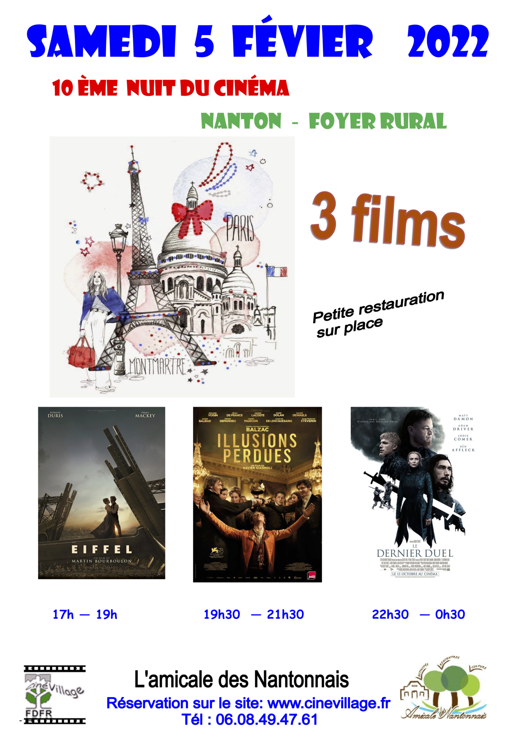 10ème Nuit du Cinéma à Nanton