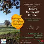 Réunion de travail n°3 : future URB à Châteauneuf