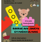 Bourse aux jouets et puériculture à Clessé