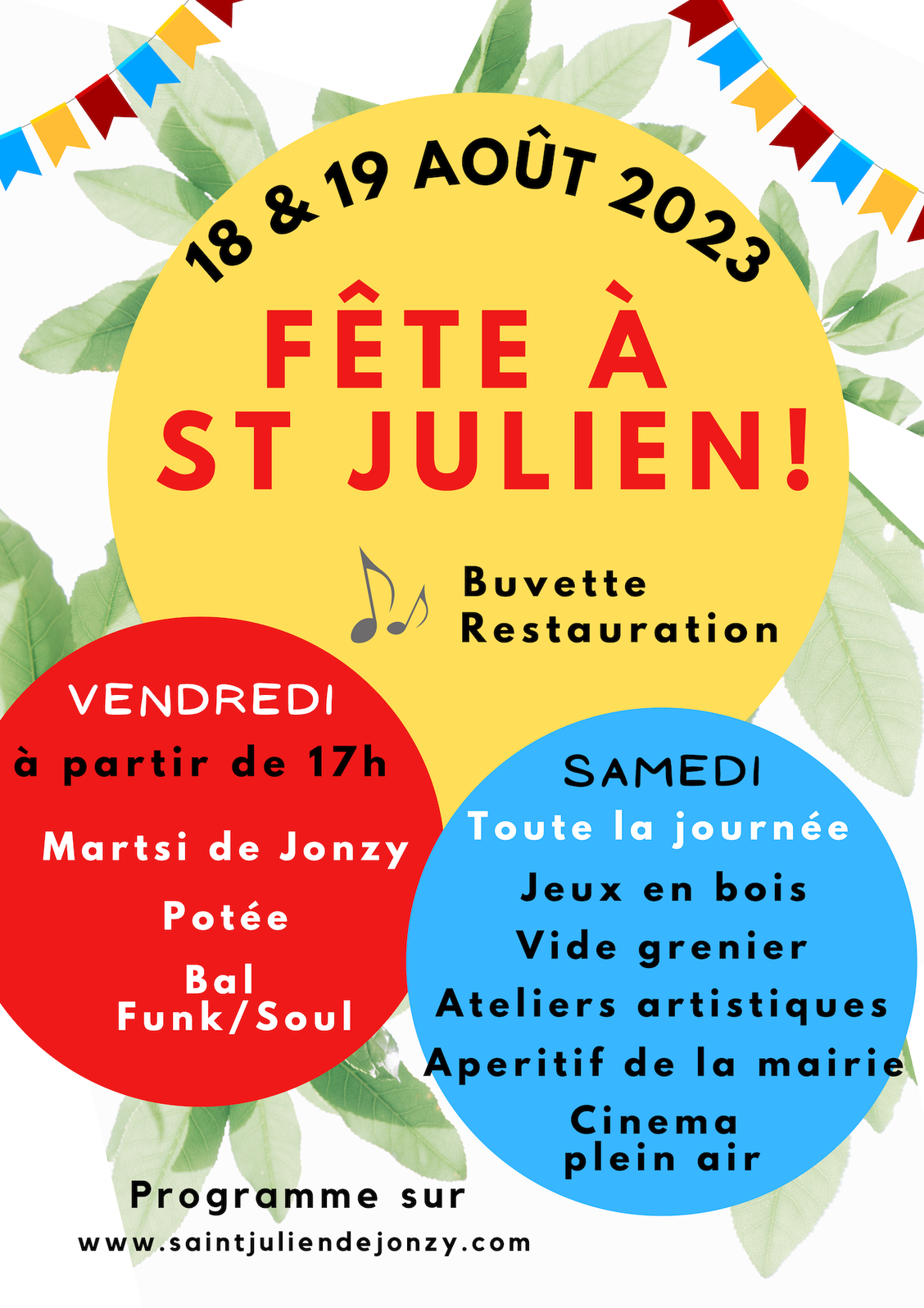 Fête à St-Julien-de-Jonzy