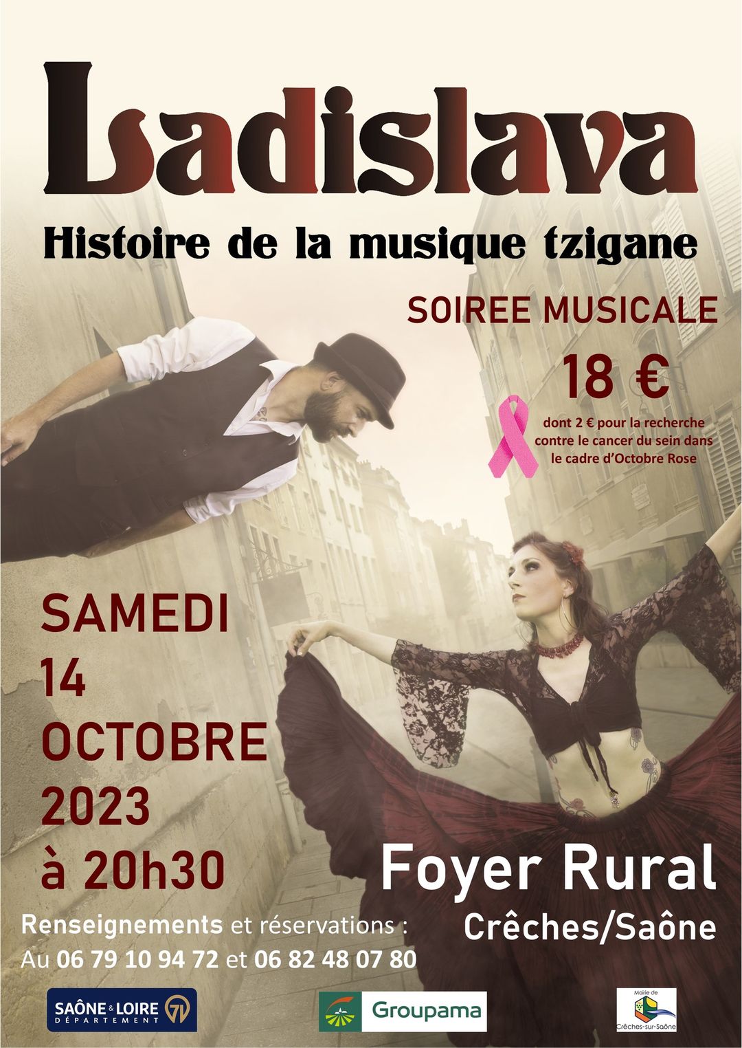 Ladislava, Histoire de la Musique Tzigane à Crêches-sur-Saône