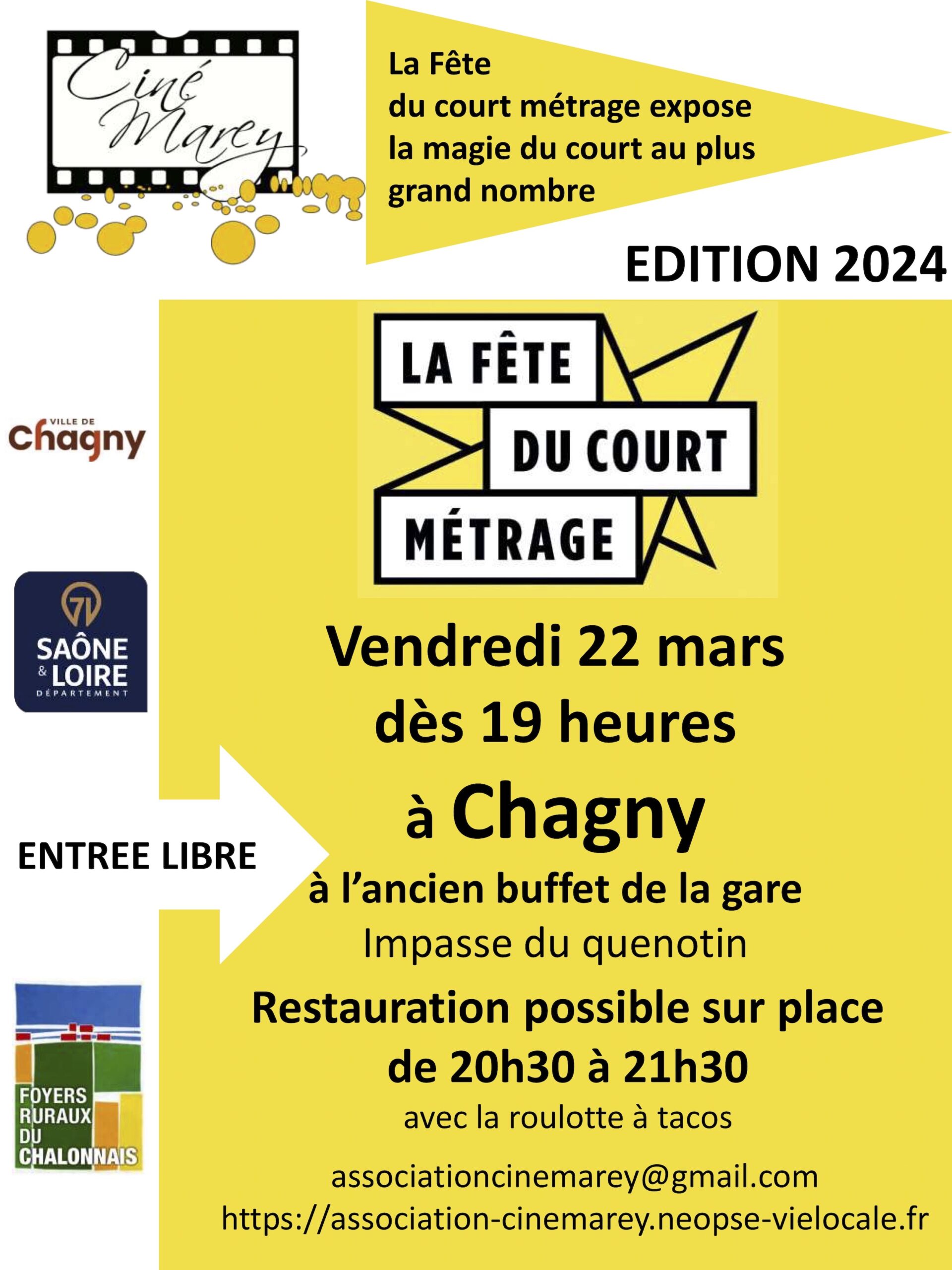 Fête du Court Métrage à Chagny