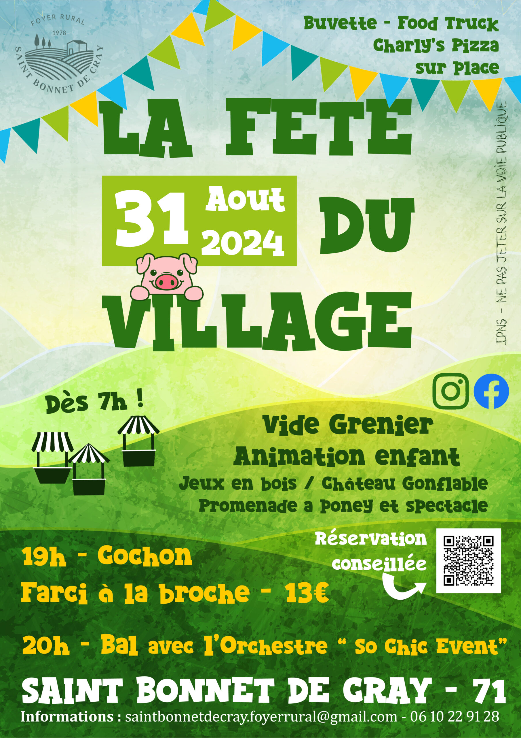 La Fête du Village à St-Bonnet-de-Cray