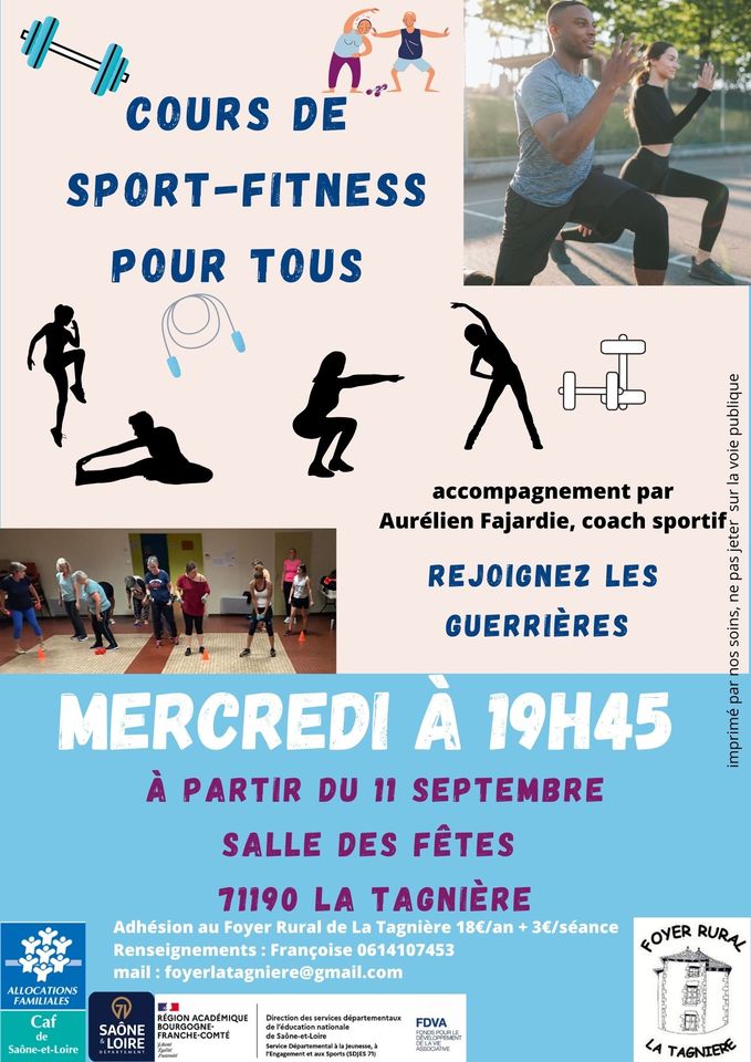Cous de sport - fitness à La Tagnière