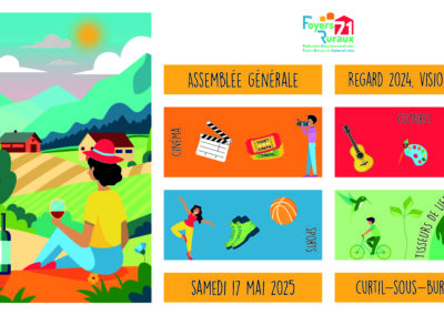 Rendez-vous pour l’Assemblée Générale de la FDFR 71 le 17 mai !