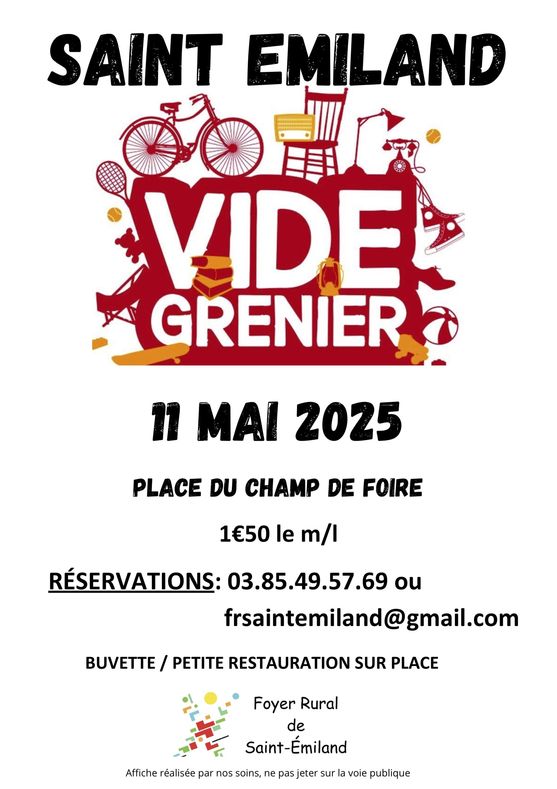 Vide grenier à St-Émiland