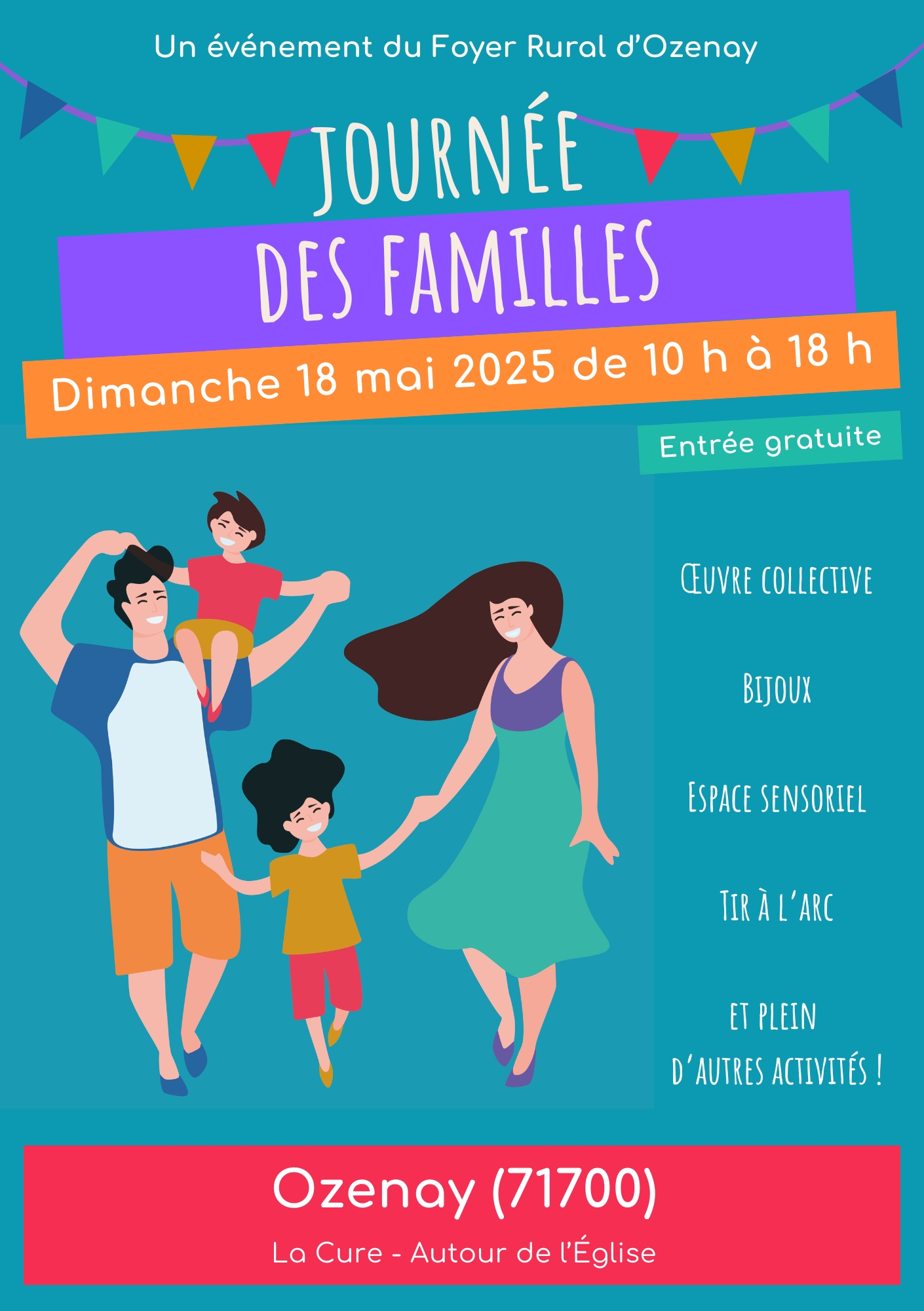 Journée des Familles à Ozenay : découvrez le programme !