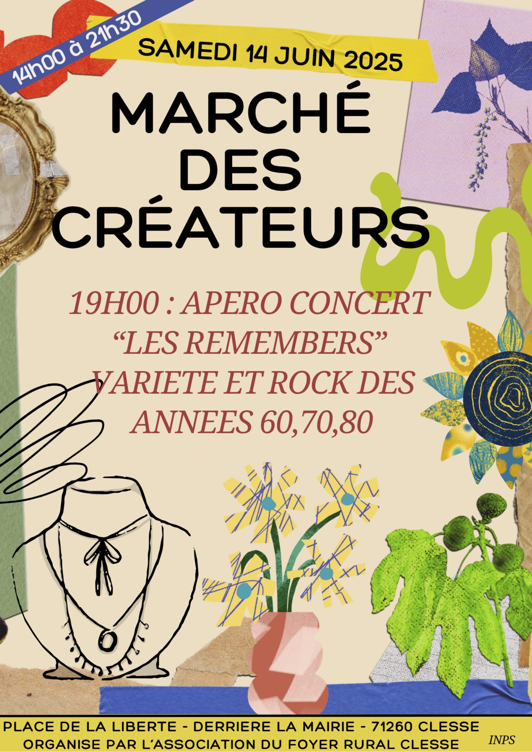 Marché des créateurs à Clessé