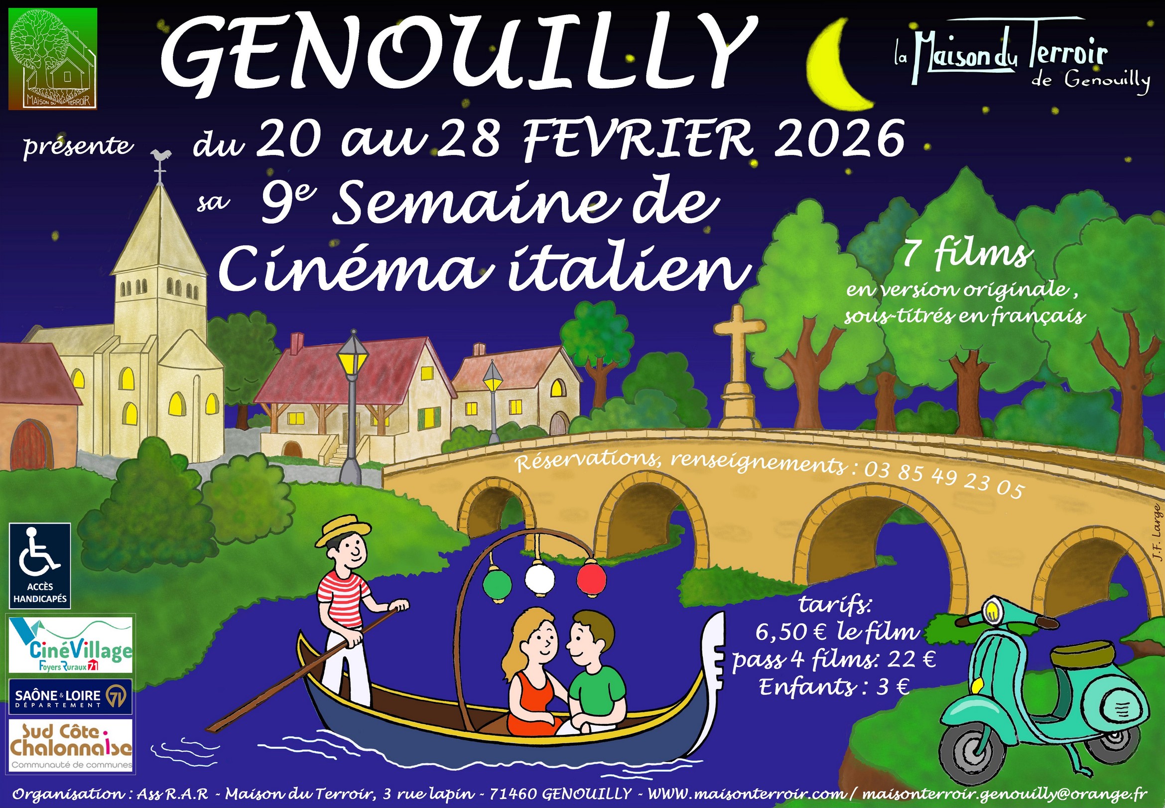 Semaine de cinéma italien à Genouilly