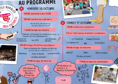 Univers-Cité Rurale Culture les 16 et 17 octobre.